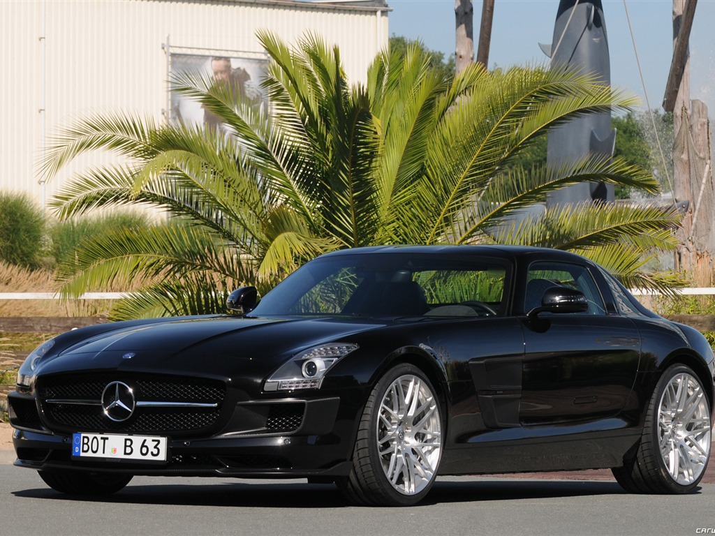 Brabus 벤츠 AMG 뒷좌석 SLS - 2010의 HD 벽지 #2 - 1024x768