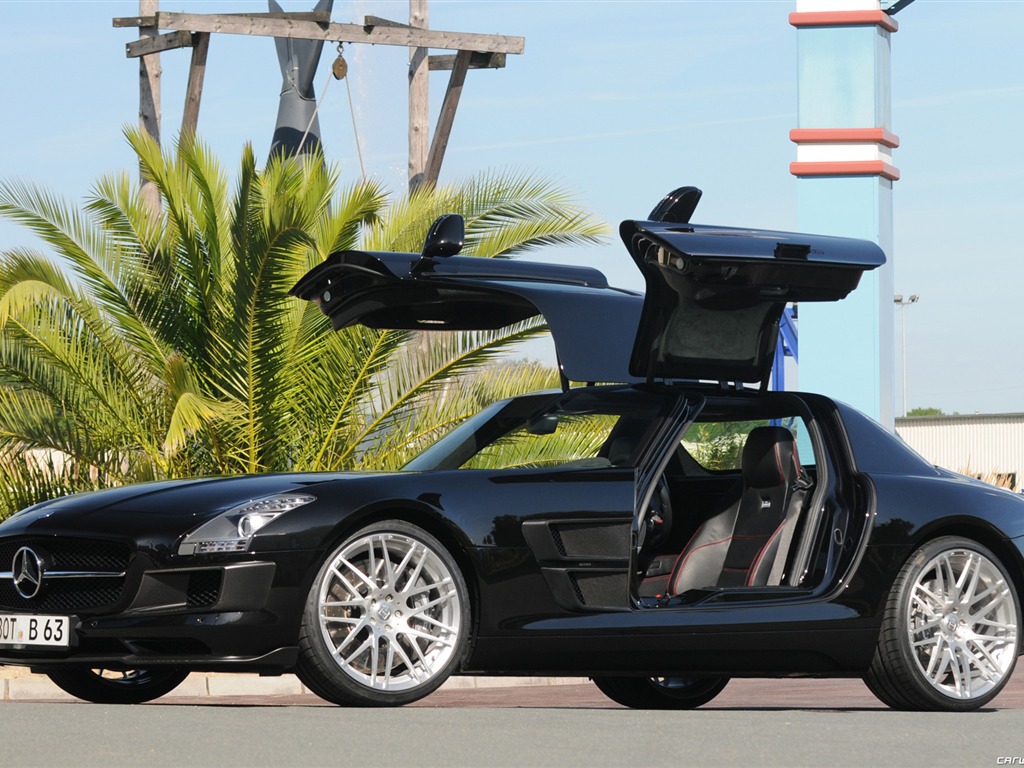 Brabus Mercedes-Benz SLS AMG - 2010 高清壁纸5 - 1024x768