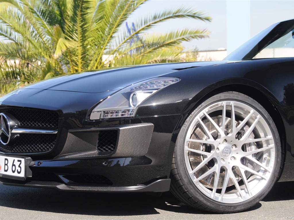 Brabus Mercedes-Benz SLS AMG - 2010 高清壁紙 #7 - 1024x768