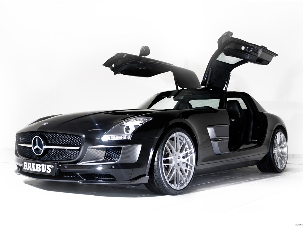 Brabus 벤츠 AMG 뒷좌석 SLS - 2010의 HD 벽지 #11 - 1024x768