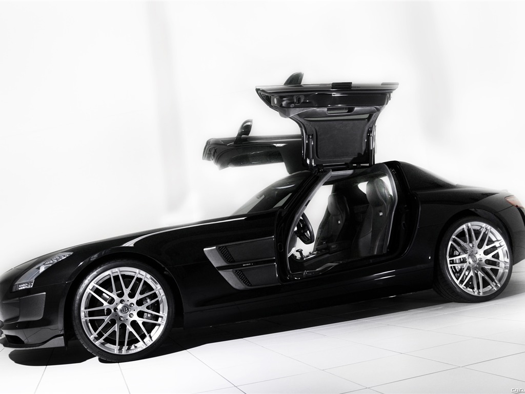 Brabus Mercedes-Benz SLS AMG - 2010 fondo de pantalla HD #12 - 1024x768