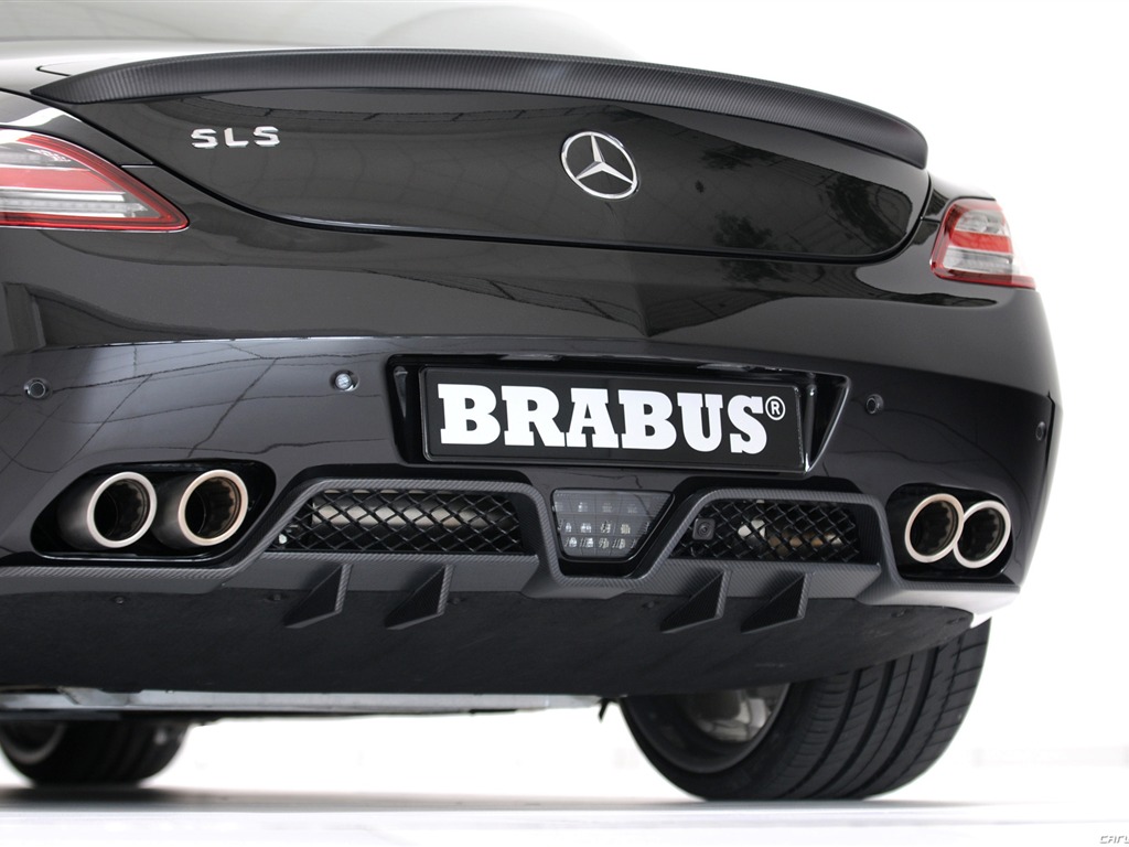 Brabus 벤츠 AMG 뒷좌석 SLS - 2010의 HD 벽지 #17 - 1024x768