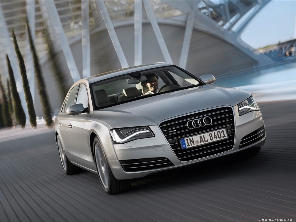 Audi A8 L 3.0 TFSI Quattro - 2010 高清壁紙 #6 - 1024x768