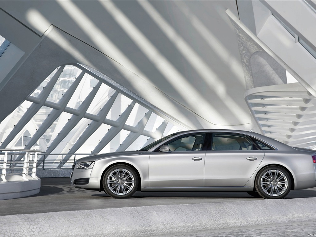 Audi A8 L 3.0 TFSI Quattro - 2010 高清壁纸16 - 1024x768