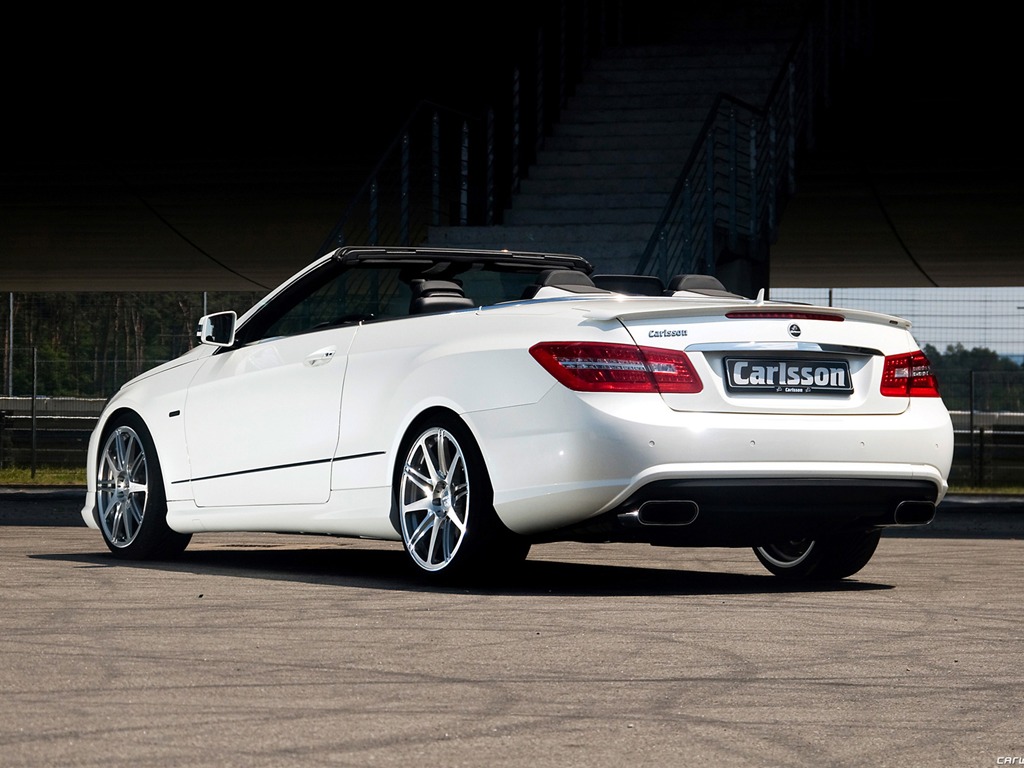 Carlsson Mercedes-Benz Classe E Cabriolet - 2010 fonds d'écran HD #3 - 1024x768