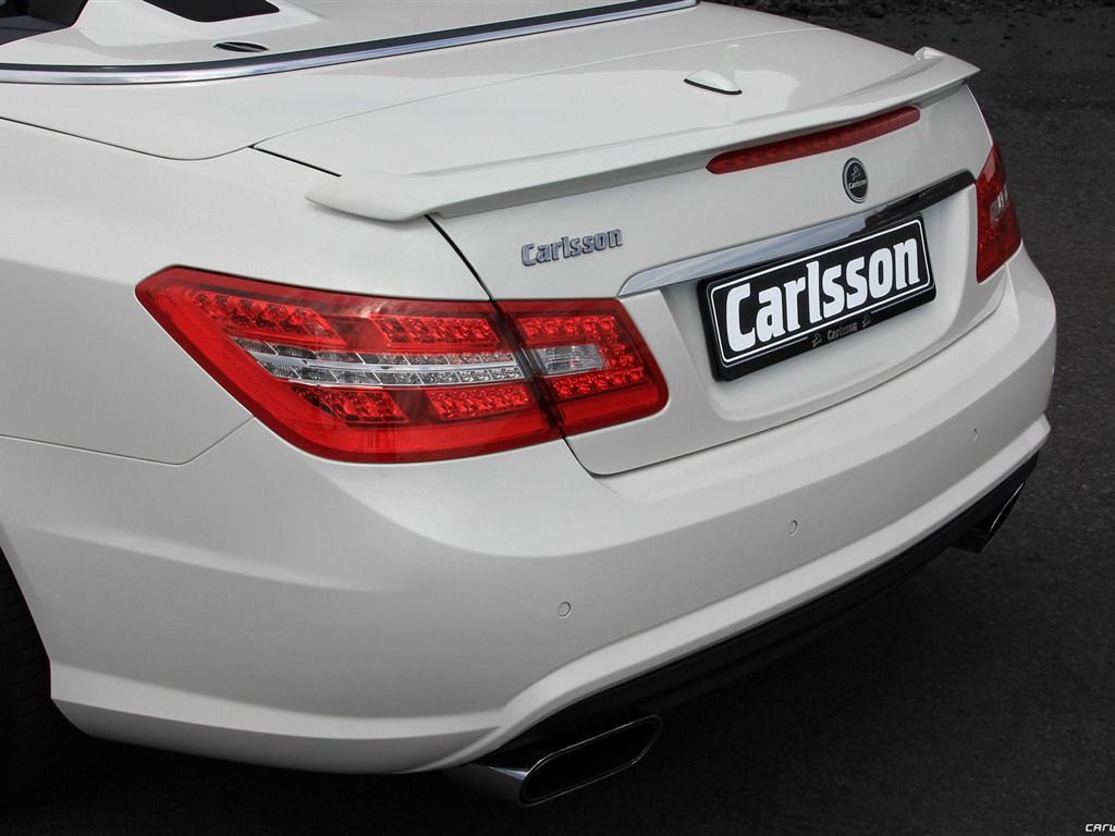 Carlsson Mercedes-Benz Classe E Cabriolet - 2010 fonds d'écran HD #20 - 1024x768