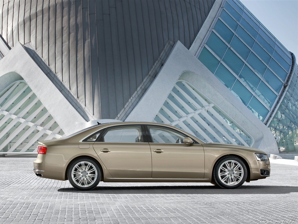 Audi A8 L W12 Quattro - 2010 HD tapetu #5 - 1024x768