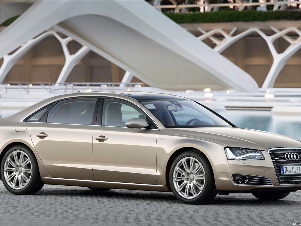Audi A8 L W12 Quattro - 2010 HD tapetu #7 - 1024x768