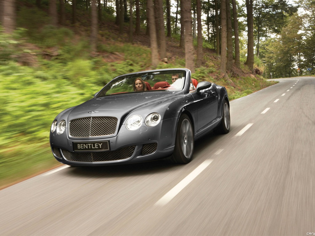 Bentley Continental GTC Speed - 2010 宾利2 - 1024x768