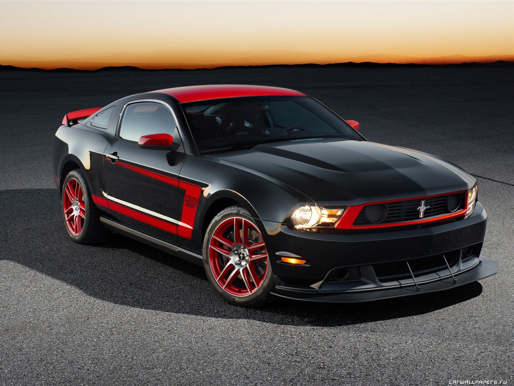 Ford Mustang Boss 302 Laguna Seca - 2012 fonds d'écran HD #8 - 1024x768