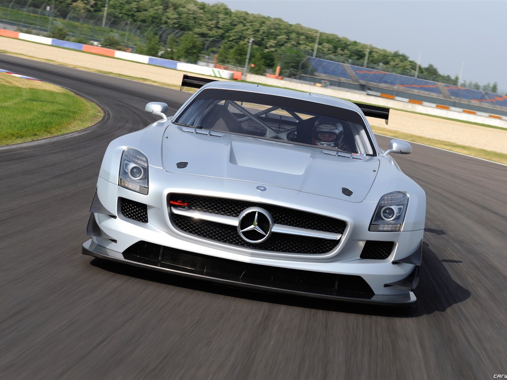 Mercedes-Benz SLS AMG GT3 - 2010 奔馳 #6 - 1024x768