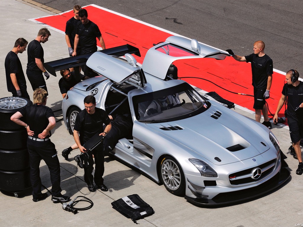 Mercedes-Benz SLS AMG GT3 - 2010 奔馳 #14 - 1024x768