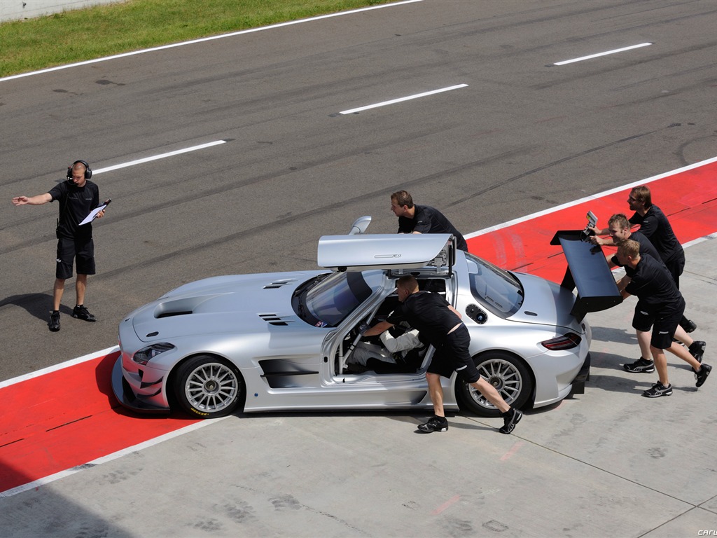 Mercedes-Benz SLS AMG GT3 - 2010 奔驰15 - 1024x768