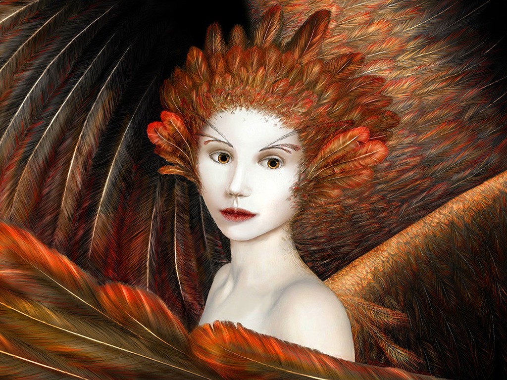 Inga Nielsen 科幻CG壁紙 #1 - 1024x768