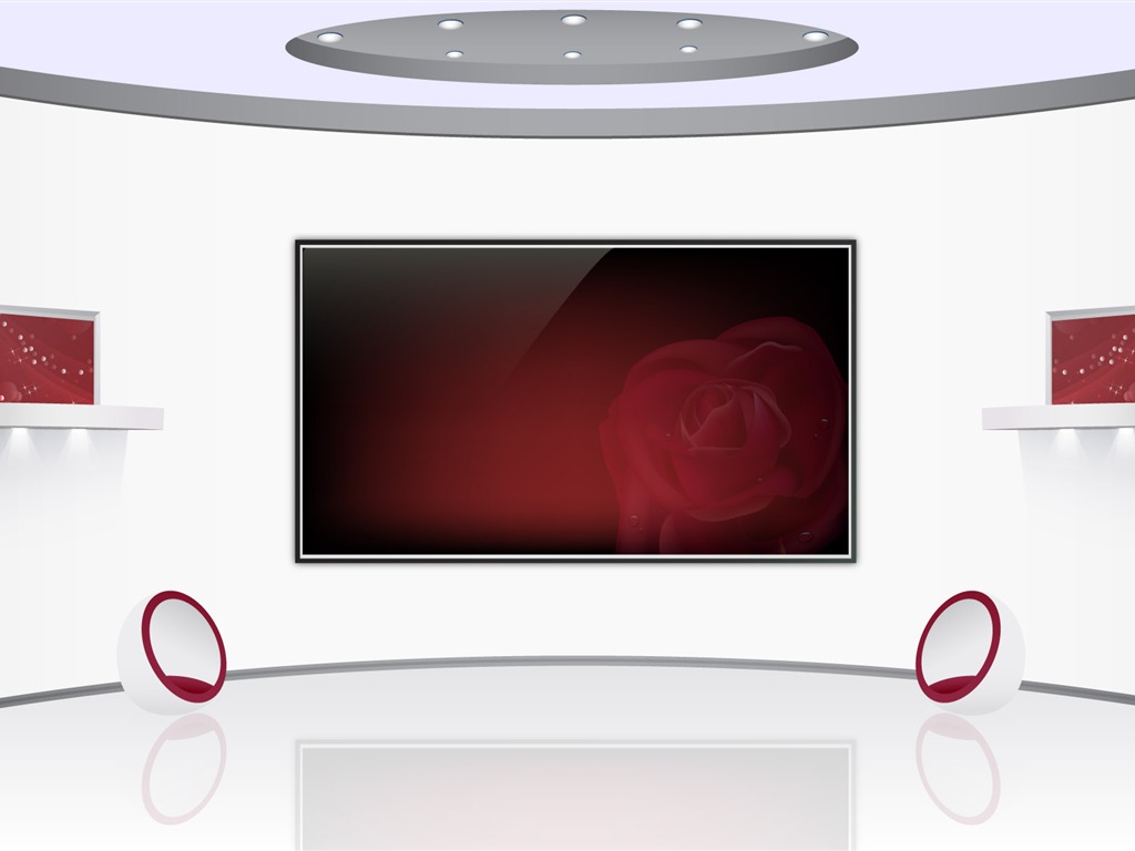 Vector home wallpaper (3) #15 - 1024x768
