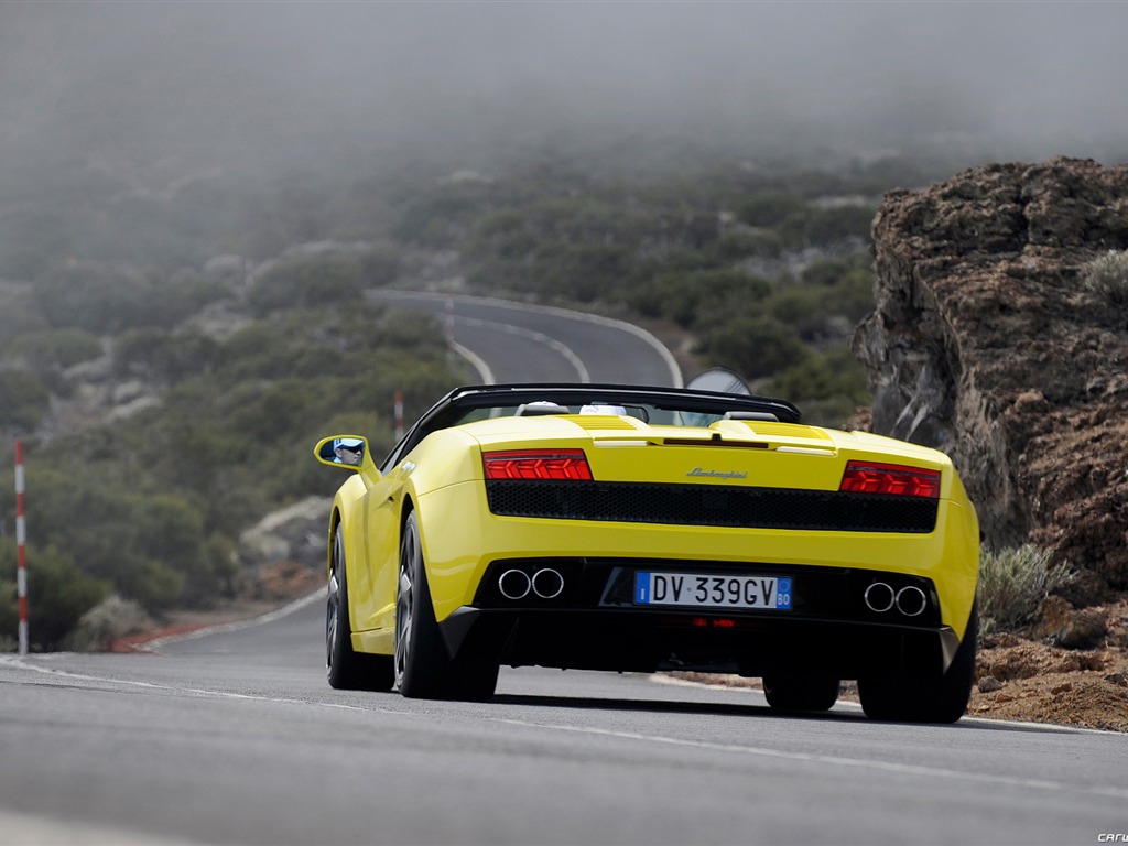 Lamborghini Gallardo LP560-4 Spyder - 2009 HD wallpaper #5 - 1024x768