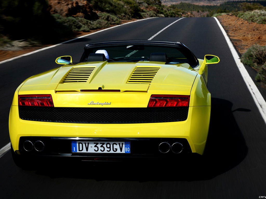 Lamborghini Gallardo LP560-4 Spyder - 2009 兰博基尼11 - 1024x768