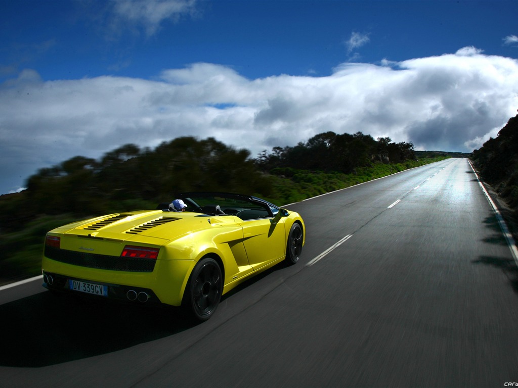 Lamborghini Gallardo LP560-4 Spyder - 2009 兰博基尼12 - 1024x768