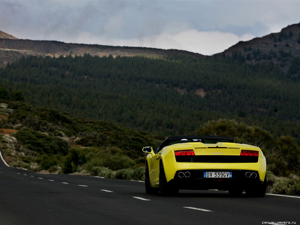 Lamborghini Gallardo LP560-4 Spyder - 2009 HD wallpaper #13 - 1024x768