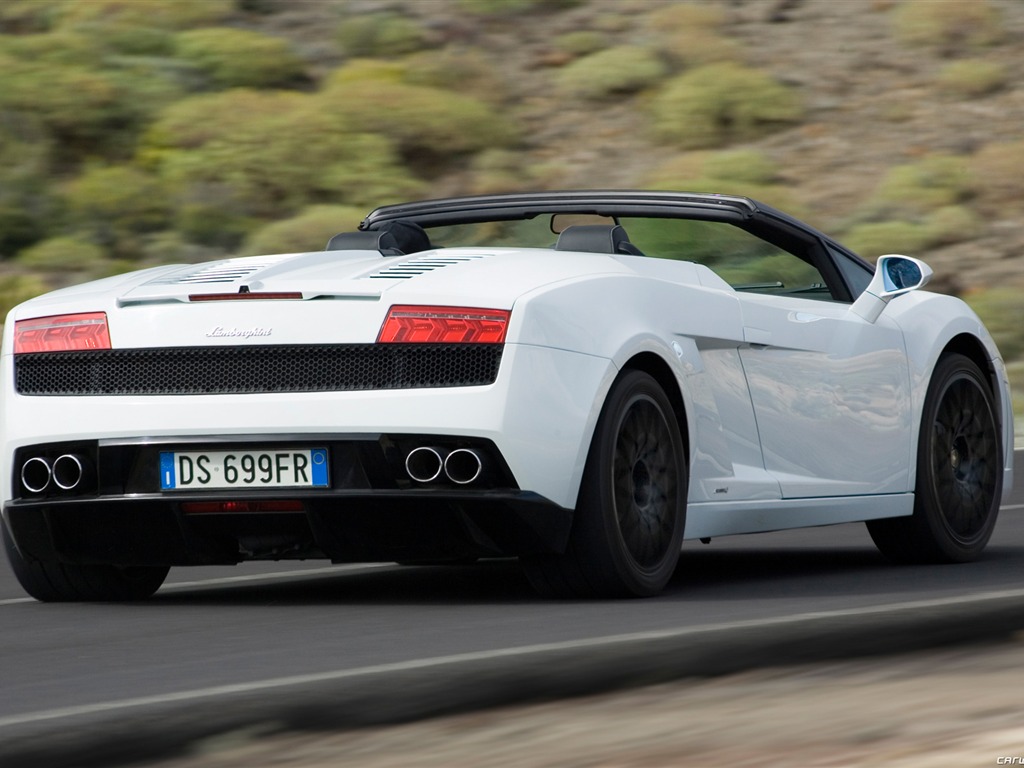 Lamborghini Gallardo LP560-4 Spyder - 2009 fondos de escritorio de alta definición #24 - 1024x768