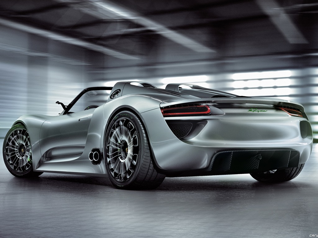 Concept Car Porsche 918 Spyder - 2010 保时捷3 - 1024x768