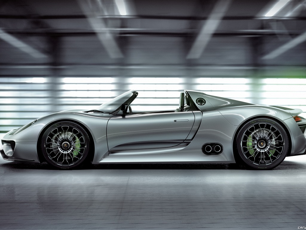 Concept Car Porsche 918 Spyder - 2010 保时捷5 - 1024x768