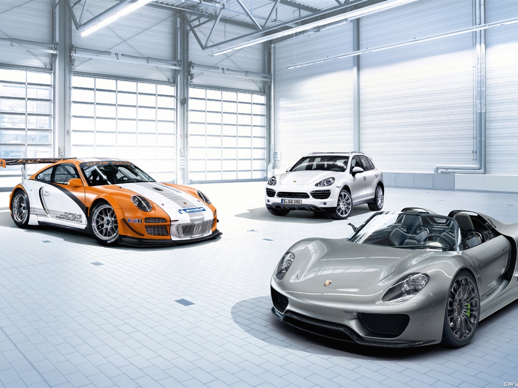 Concept Car Porsche 918 Spyder - 2010 保時捷 #11 - 1024x768