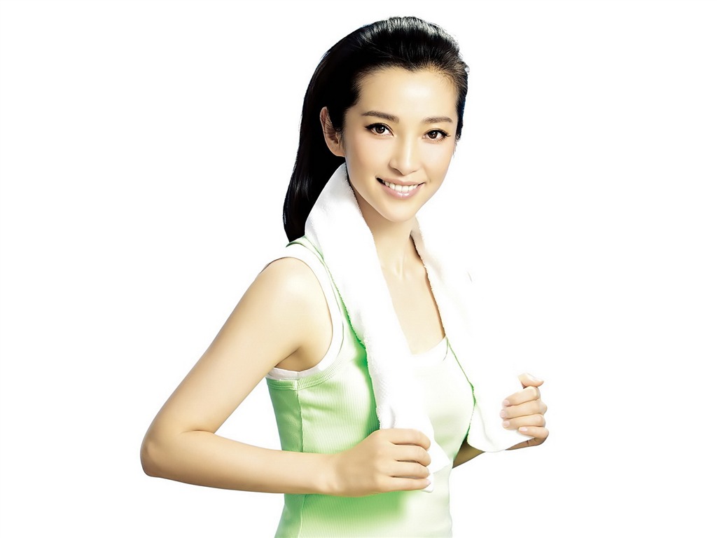 Li Bingbing beau fond d'écran #12 - 1024x768