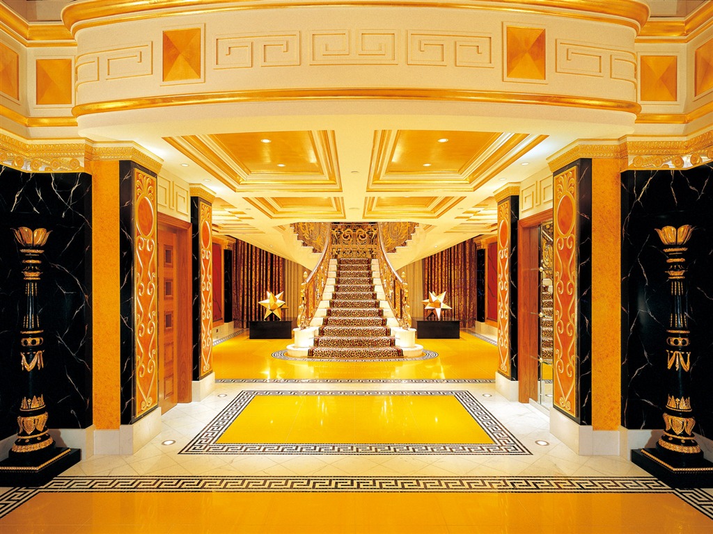 Sept étoiles hôtel Burj Dubai fonds d'écran #10 - 1024x768