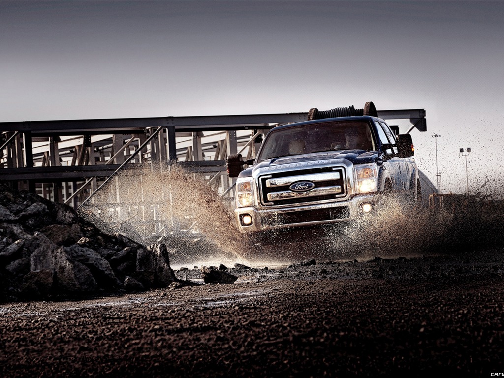 Ford F350 Super Duty - 2011 福特2 - 1024x768