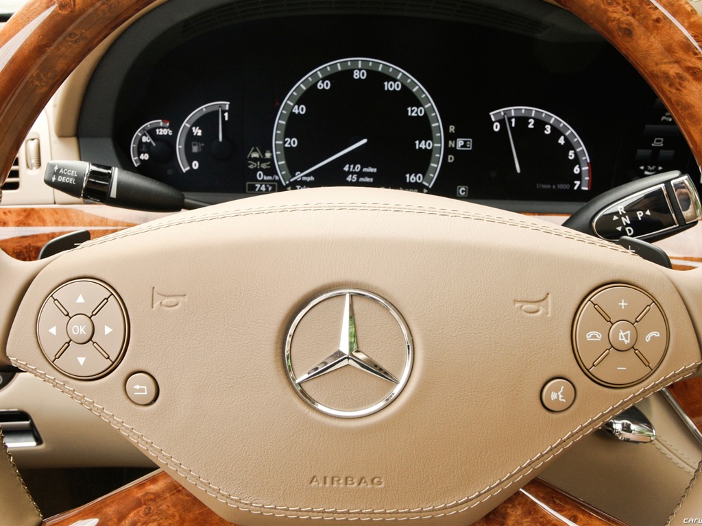Mercedes-Benz S600 - 2010 HD tapetu #28 - 1024x768