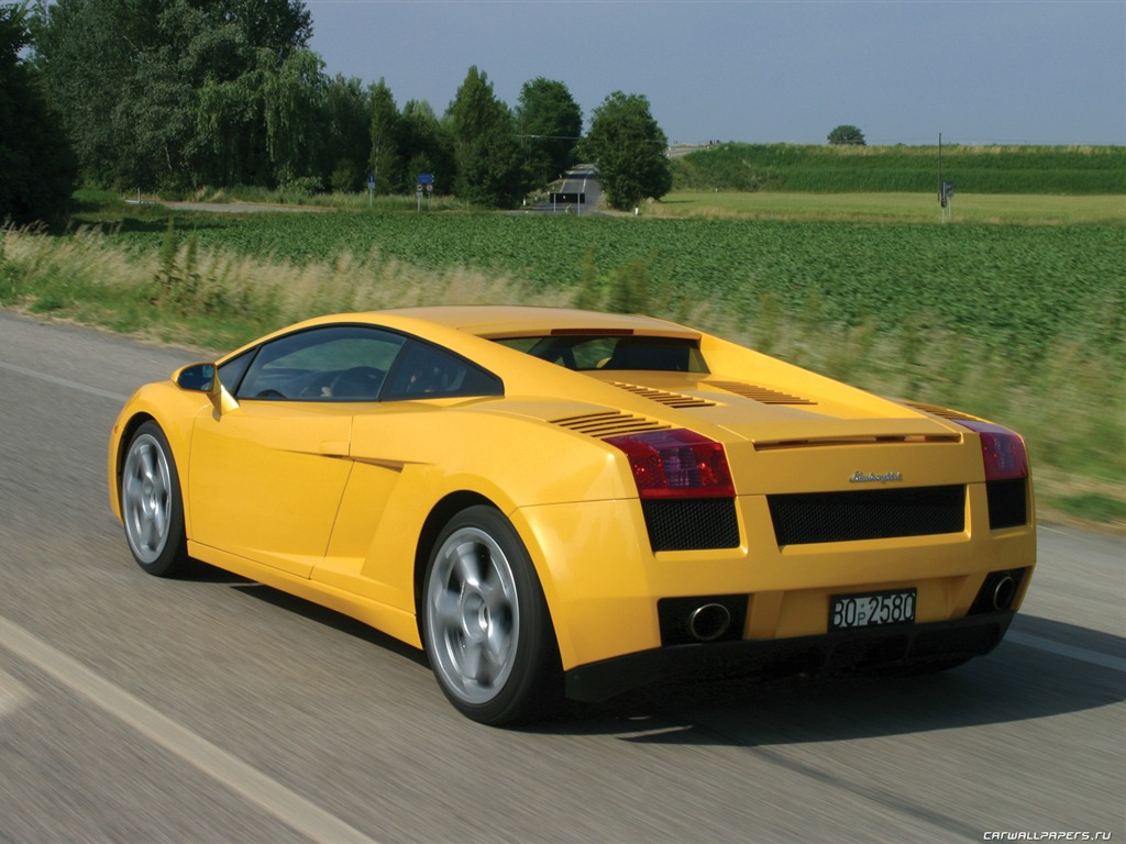 Lamborghini Gallardo - 2003 兰博基尼30 - 1024x768