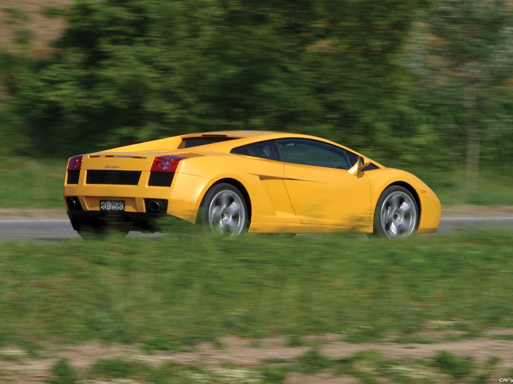 Lamborghini Gallardo - 2003 兰博基尼51 - 1024x768