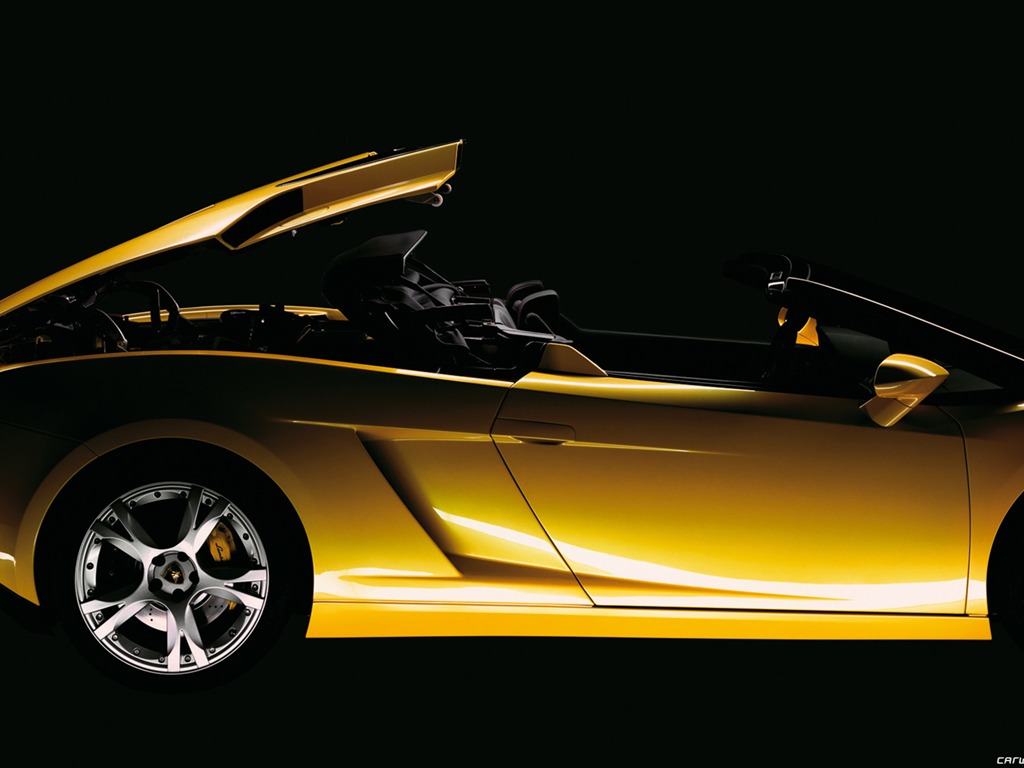 Lamborghini Gallardo Spyder - 2005 HD обои #7 - 1024x768
