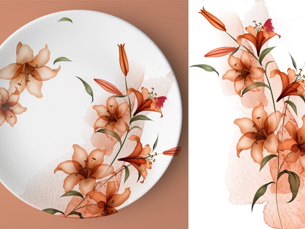 Wallpaper pattern design products (1) #16 - 1024x768