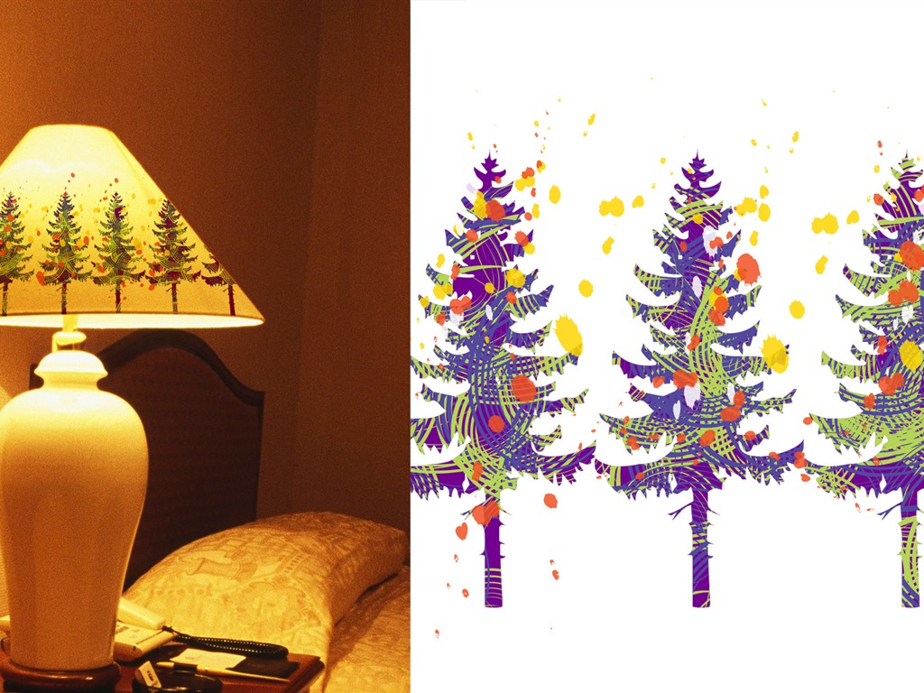 Wallpaper pattern design products (2) #13 - 1024x768
