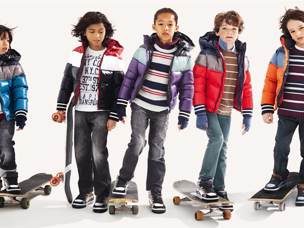 Colorful Children's Fashion Wallpaper (3) #1 - 1024x768