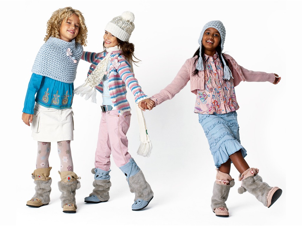 Colorful Children's Fashion Wallpaper (3) #14 - 1024x768