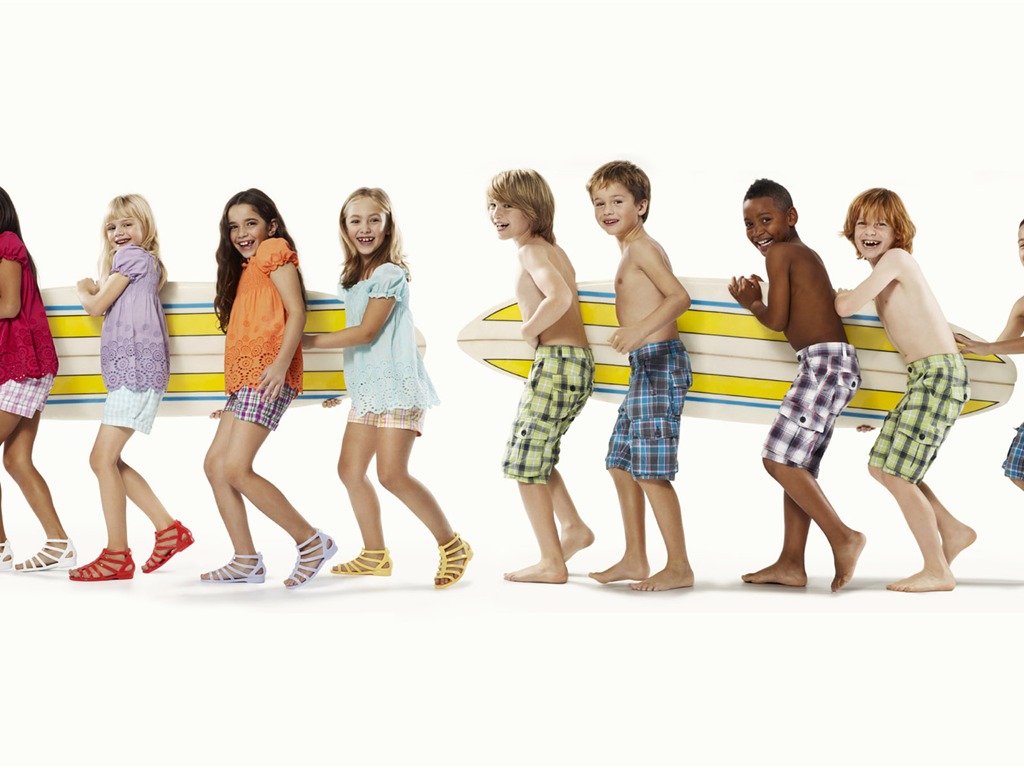 Bunte Kinder-Mode Wallpaper (4) #14 - 1024x768