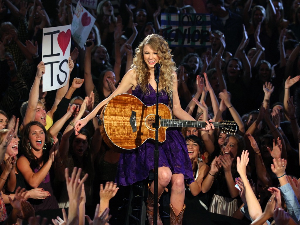 Taylor Swift krásnou tapetu (2) #33 - 1024x768