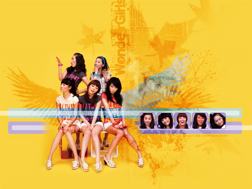 Wonder Girls 韓國美女組合 #6 - 1024x768