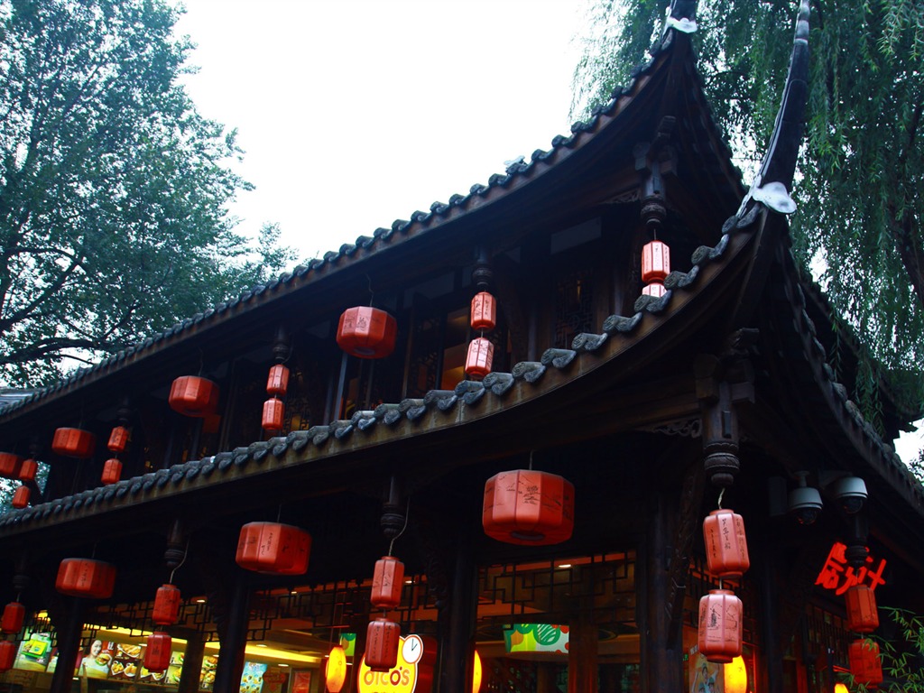 Chengdu Impression wallpaper (1) #19 - 1024x768