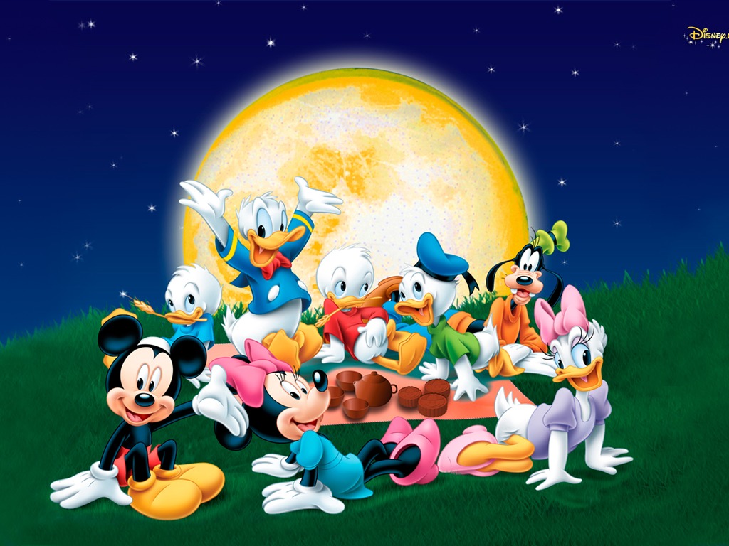 Disney cartoon Mickey Wallpaper (1) #2 - 1024x768