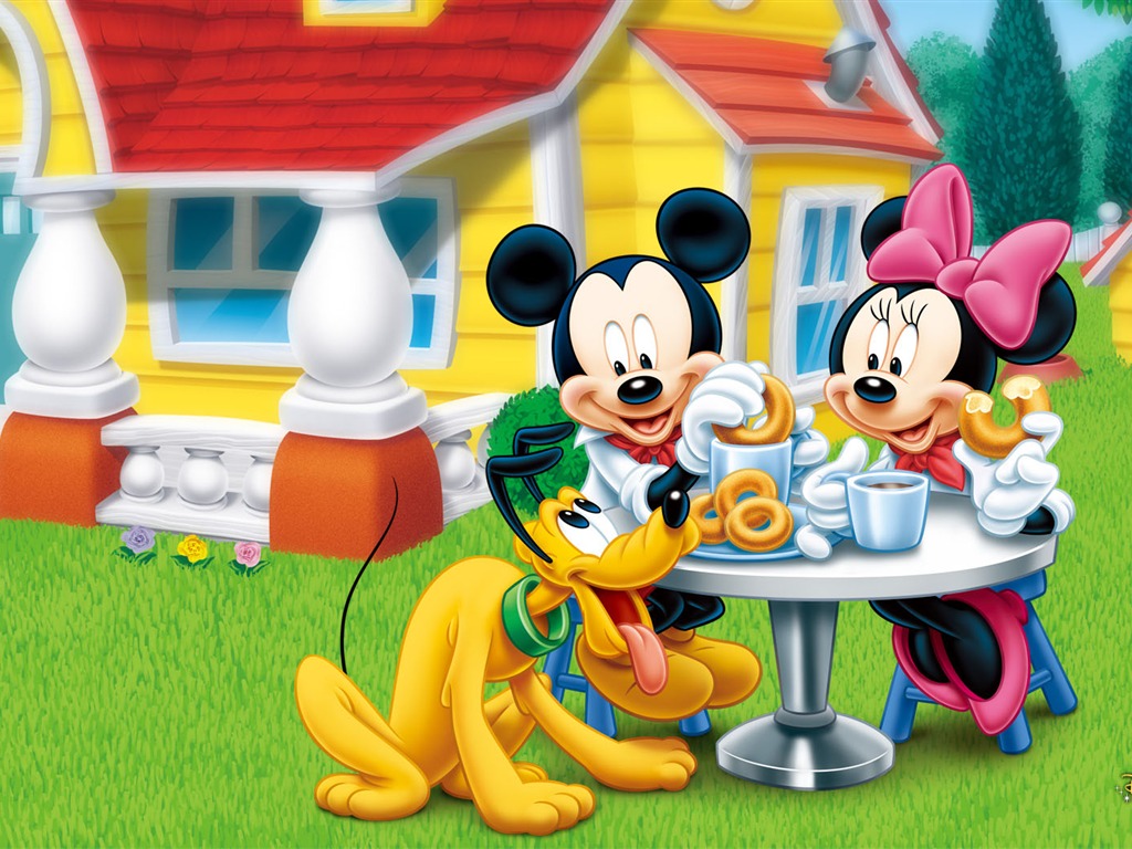 Disney bande dessinée Mickey Fond d'écran (1) #10 - 1024x768