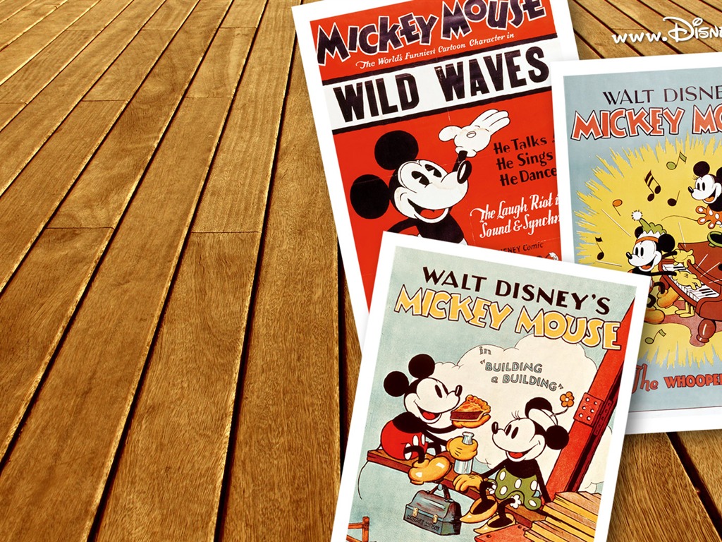 Disney bande dessinée Mickey Fond d'écran (1) #15 - 1024x768