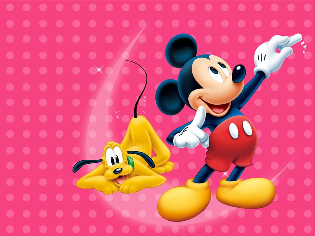 Fondo de pantalla de dibujos animados de Disney Mickey (2) #6 - 1024x768