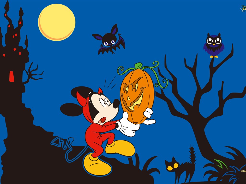 Fondo de pantalla de dibujos animados de Disney Mickey (2) #10 - 1024x768