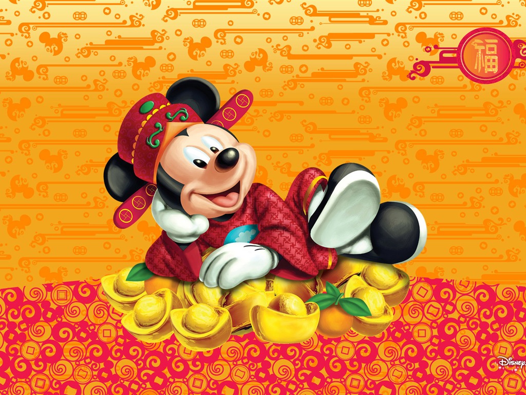 Fondo de pantalla de dibujos animados de Disney Mickey (2) #14 - 1024x768