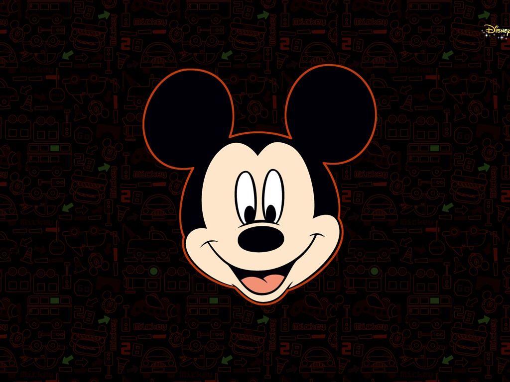 Fondo de pantalla de dibujos animados de Disney Mickey (2) #16 - 1024x768