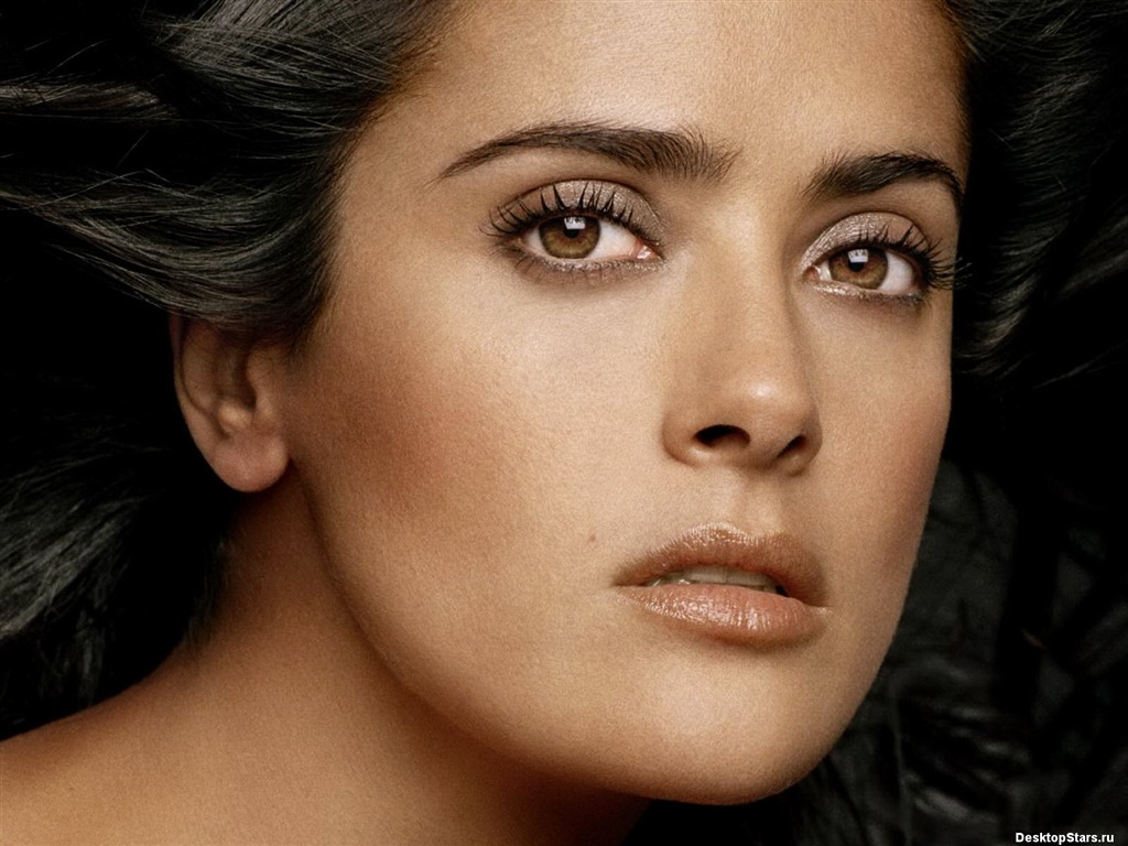 Salma Hayek schöne Tapete (1) #28 - 1024x768